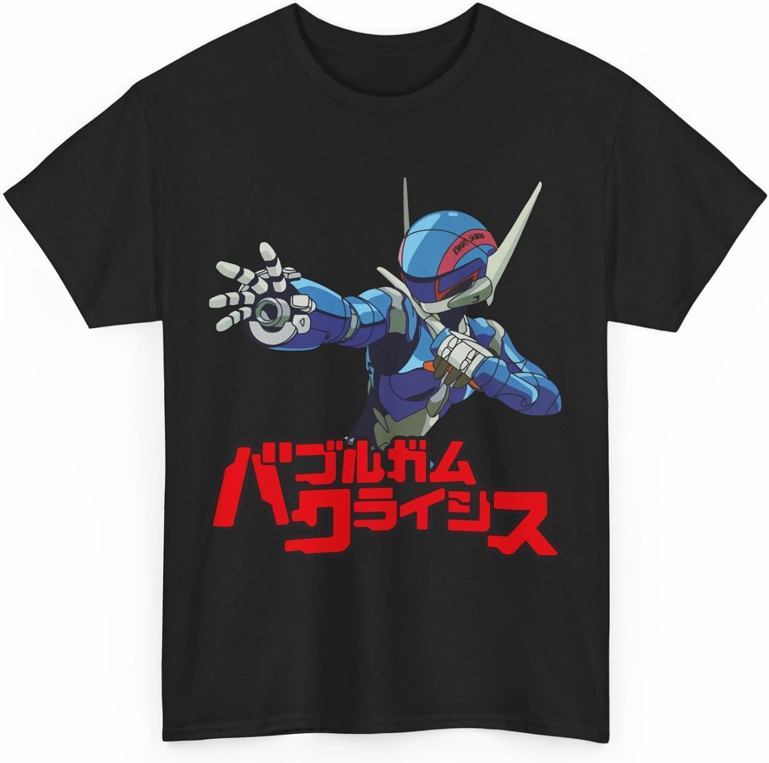 Unisex Bubblegum Crisis Vintage Anime T-Shirt, Retro Manga Waifu Shirt