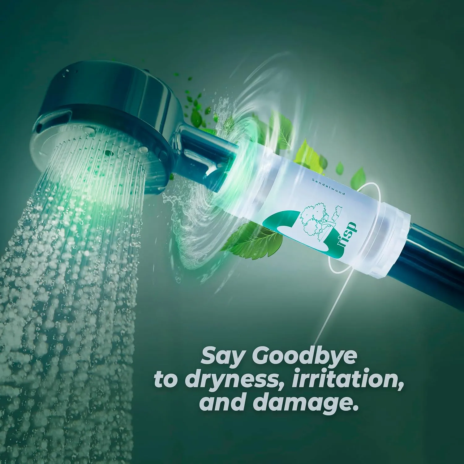 Universal Vita C Shower Filter: Unveil Radiant Skin & Hair with K-Beauty Secrets (Crisp-Sandalwood)