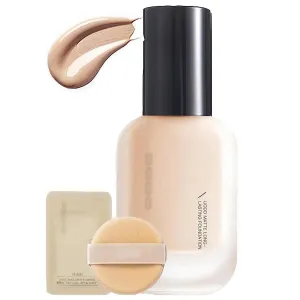 UO-DO Moisturizing Light & Matte Long Lasting Foundation - Hydrating Waterproof, Light Long-Lasting for All Skin Types (Oil Control, W03 Warm Skin)
