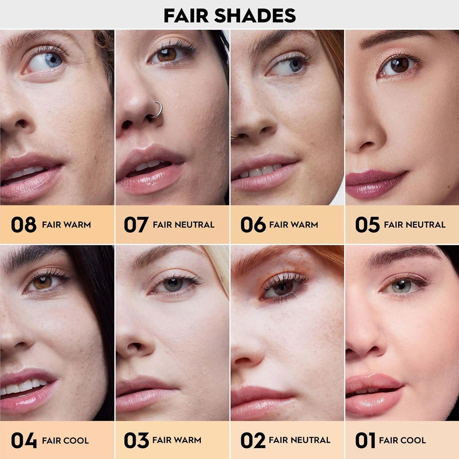 Urban Decay Face Bond Waterproof Foundation, Medium Coverage, Natural Matte Finish, 3% Niacinamide Serum, Self-Setting   Transfer-Resistant, Sweat-Proof, Blurs Skin - 1 fl oz