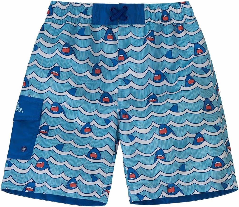 UV SKINZ Boys 3 Piece Sun and Swim Set with UPF 50  Sun Protection – Boys Swimsuit, Toddler Swim Suits
