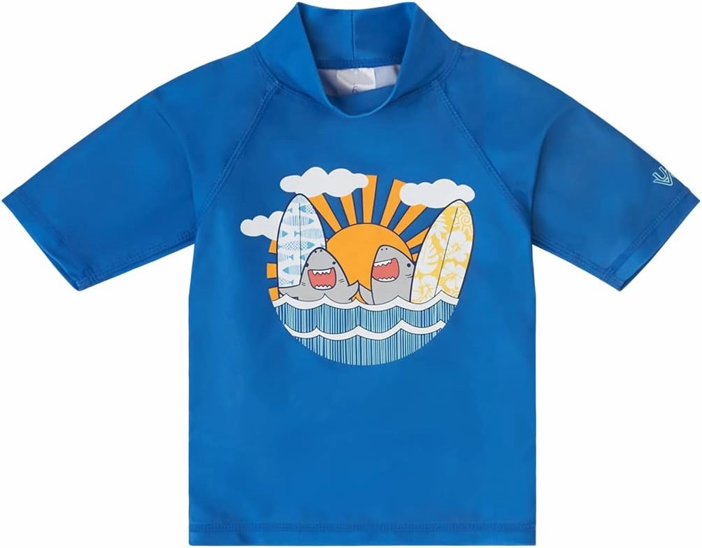 UV SKINZ Boys 3 Piece Sun and Swim Set with UPF 50  Sun Protection – Boys Swimsuit, Toddler Swim Suits