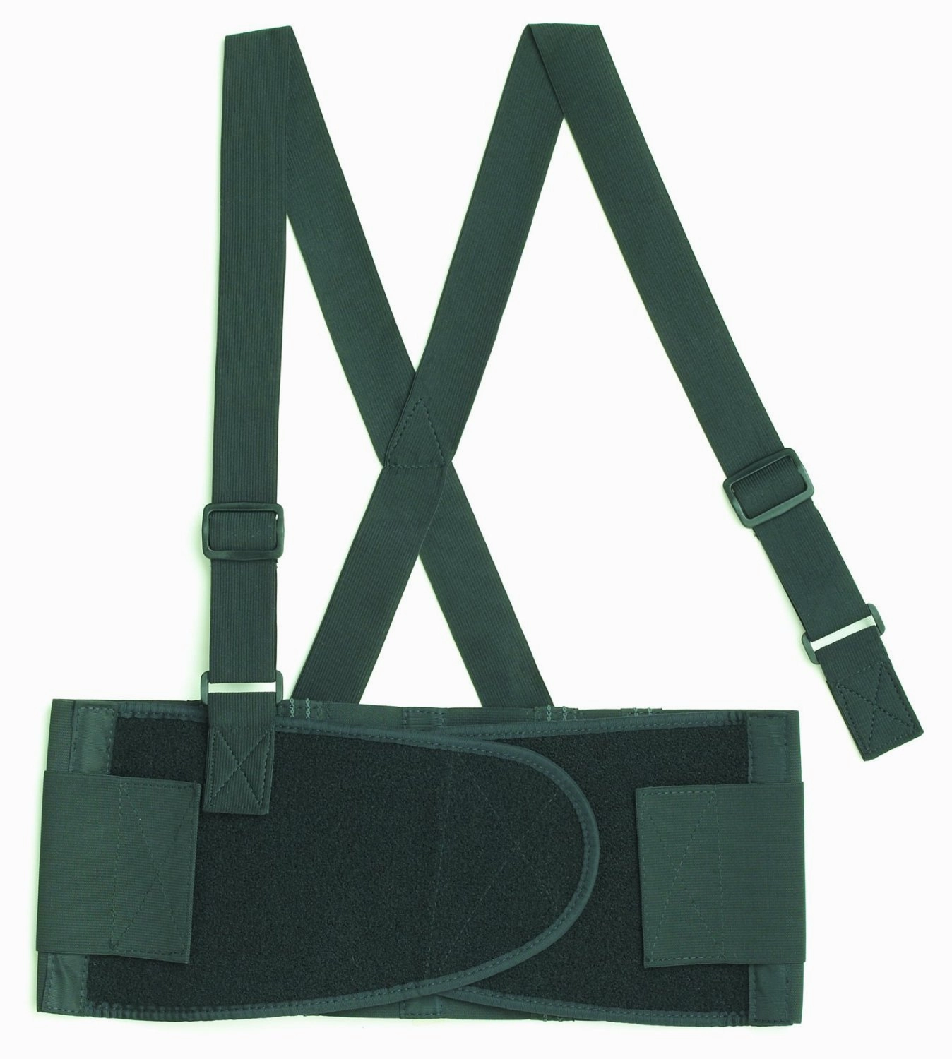 Valeo Industrial VEE7 Economy 7" Back Support Elastic Belt, VA4675, Black, Medium