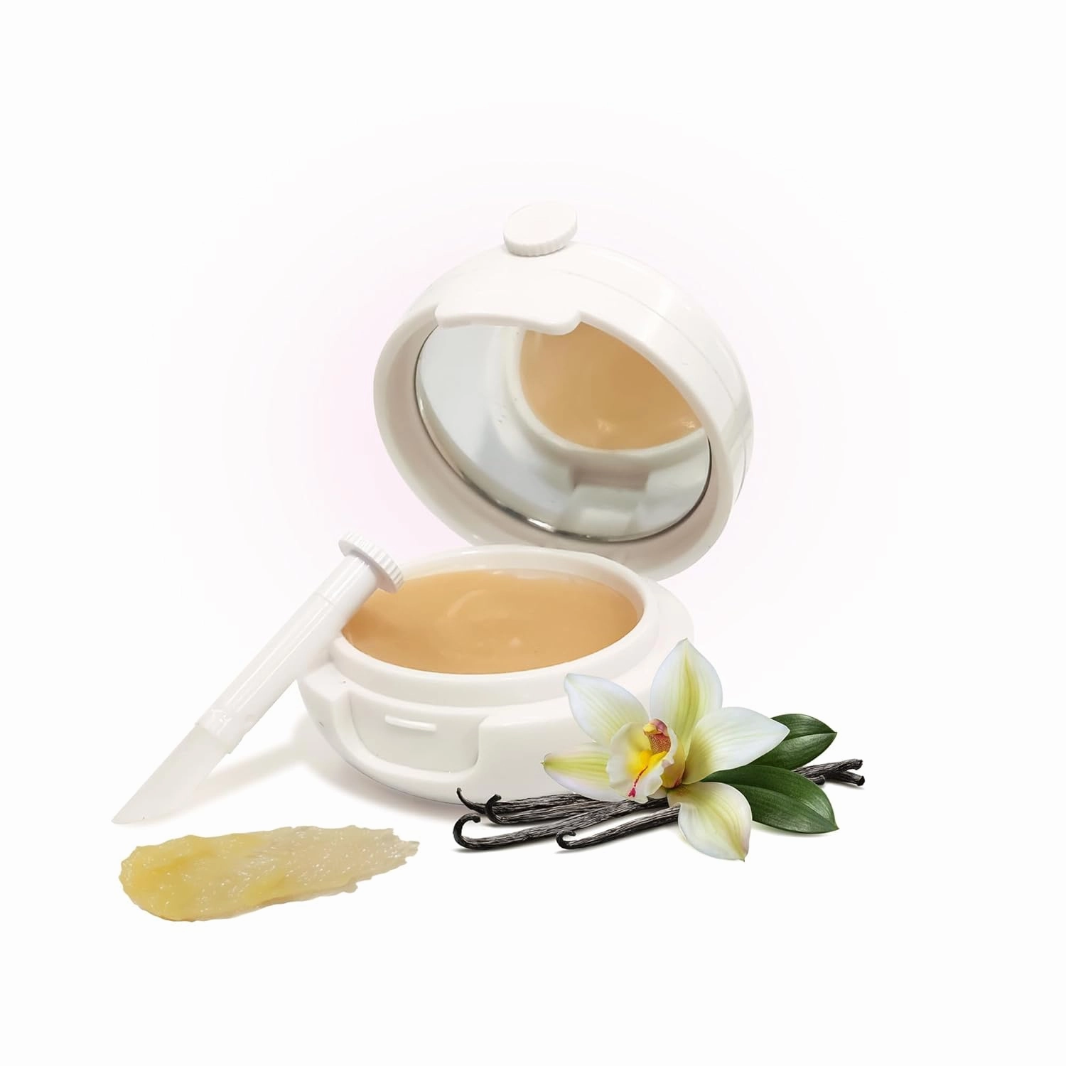 Vanilla Lip Balm with Shea & Kokum Butter | Nourished & Soft Lips | 100% Microplastic Free Formulation | 15 gms