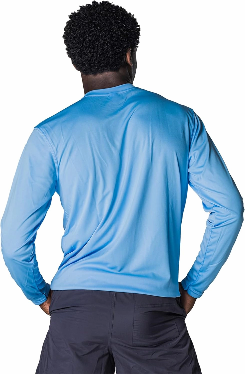Vapor Apparel Men's Outdoor UPF 50  Long Sleeve T-Shirt, UV Sun Protection for Fishing, Running, Hiking, Swimming