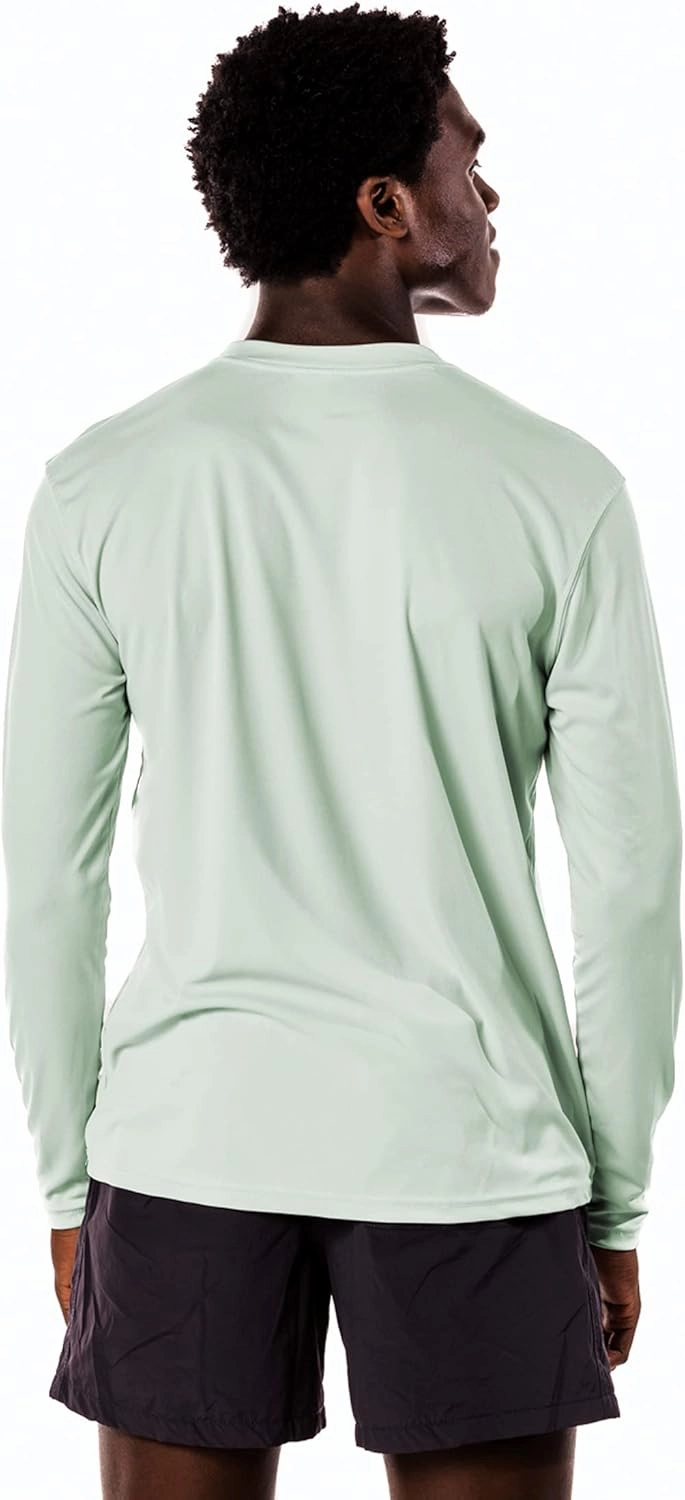 Vapor Apparel Men's Repreve UPF 50  UV Sun Protection Long Sleeve Performance T-Shirt for Outdoor Lifestyle & Sports