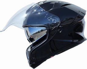 Vega Air GPX Full Face Helmet, Gloss Black, Small
