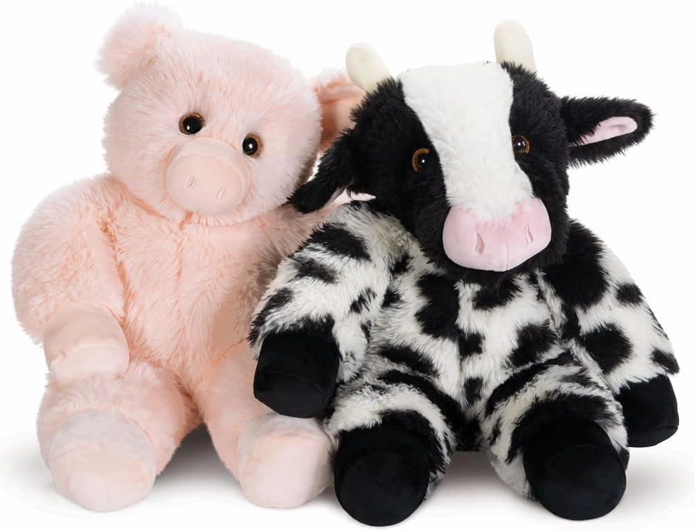 Vermont Teddy Bear Pig Stuffed Animal - Oh So Soft Pig Plush, Pink, 18 Inch