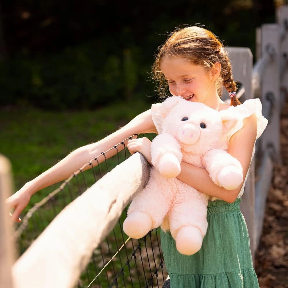 Vermont Teddy Bear Pig Stuffed Animal - Oh So Soft Pig Plush, Pink, 18 Inch