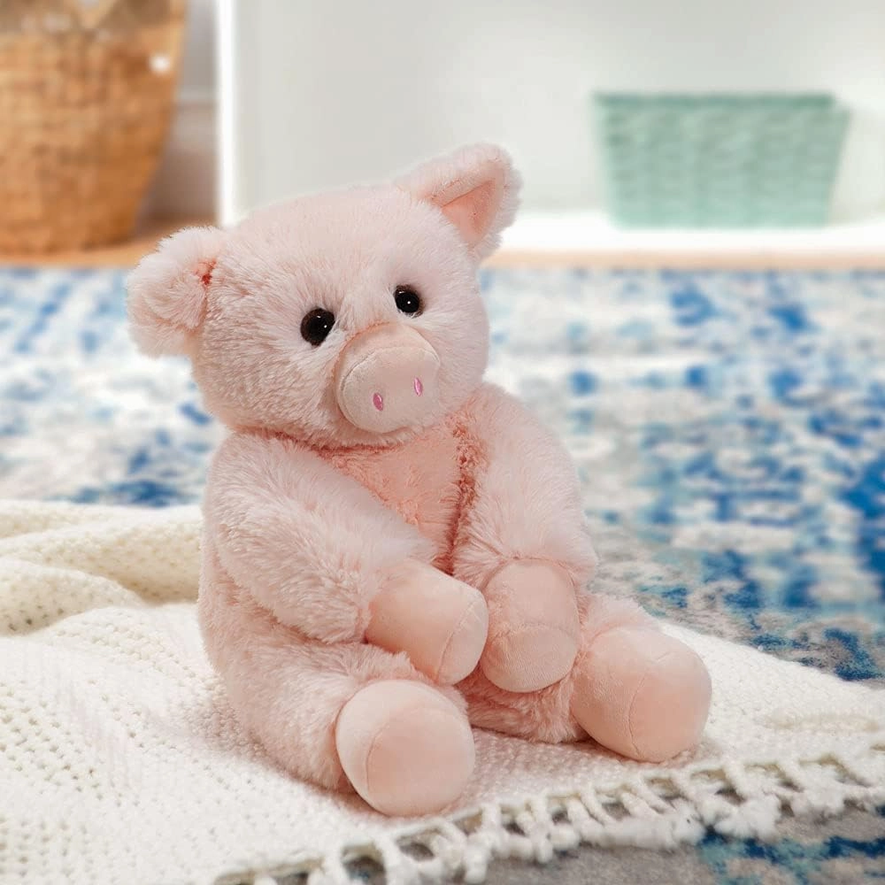 Vermont Teddy Bear Pig Stuffed Animal - Oh So Soft Pig Plush, Pink, 18 Inch