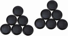 VICASKY 12pcs Eyeshadow Replacement Box Professional Makeup Container for Blush and Foundation Compact Design for Travel Lightweight and As Materials