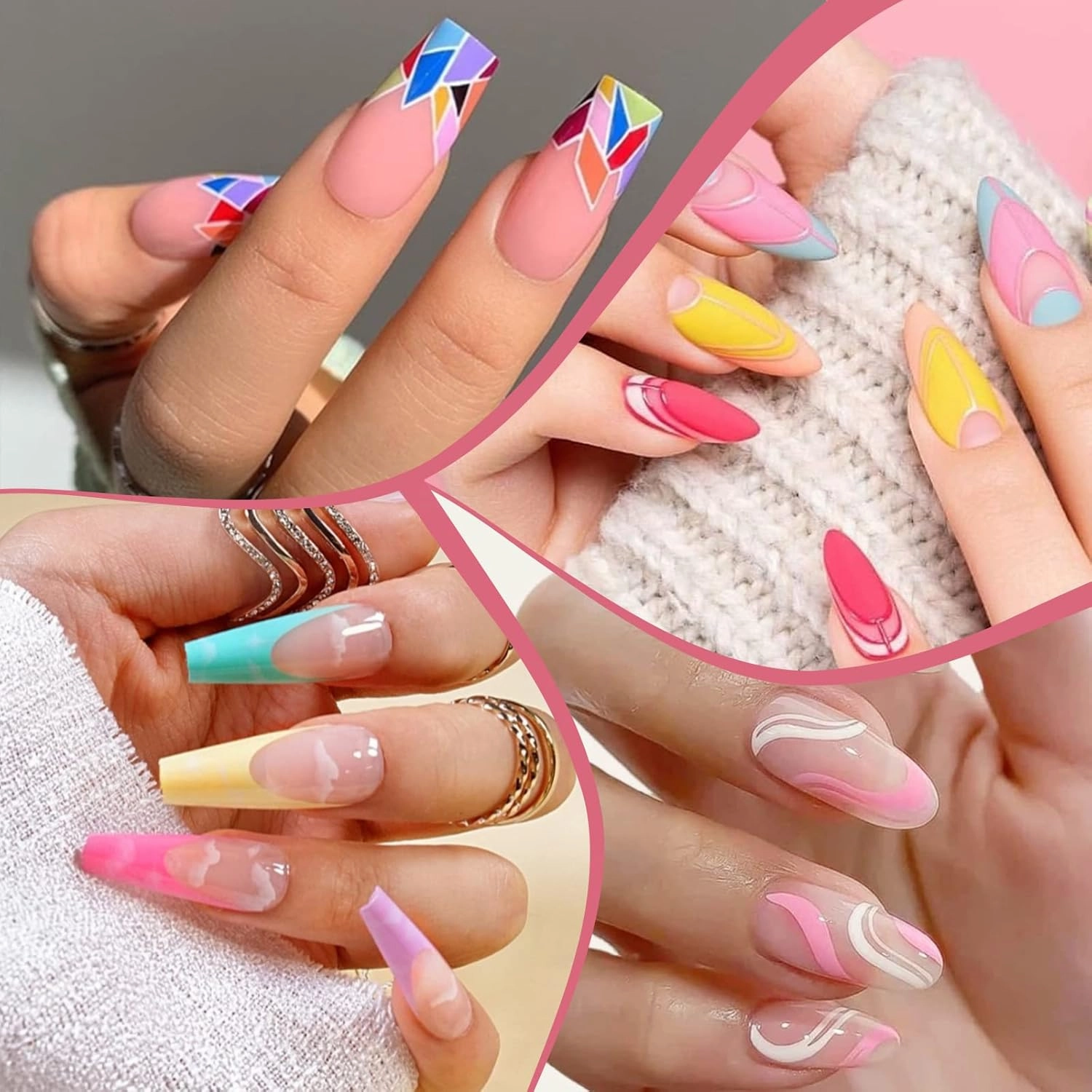 VidaRosa 25 Colors Gel Nail Liner Polish UV LED Painting Gel Polish for 3D Nail Art DIY Nail Design Nail Line Drawing Paintbrush Pen, Nail Painting Polish for Manicure Salon, 10ML
