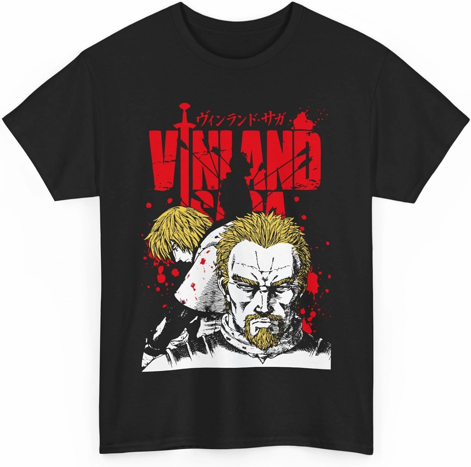 Vinland Anime Saga T-Shirt Viking Spirit of Legendary Warriors Aesthetic Thorfinn Asgard Unisex T-Shirt
