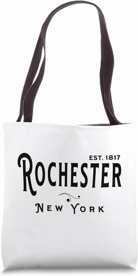 Vintage Merch Souvenir Visit Rochester New York Tote Bag