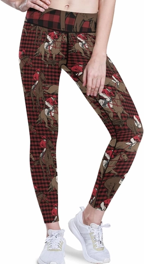 visesunny Women's High Waisted Yoga Capris with Pockets Tummy Control Non See Through Workout Athletic Running Capri Leggings
