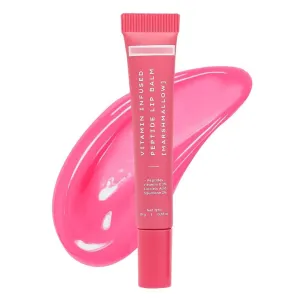 Vitamin-Infused Tinted Lip Balm - Marshmallow | For Dry, Flaky & Dark Lips | 24 Hrs Moisturization | Hydrates & Repairs Moisture Barrier | Glossy Effect | Pink Shade - 10g