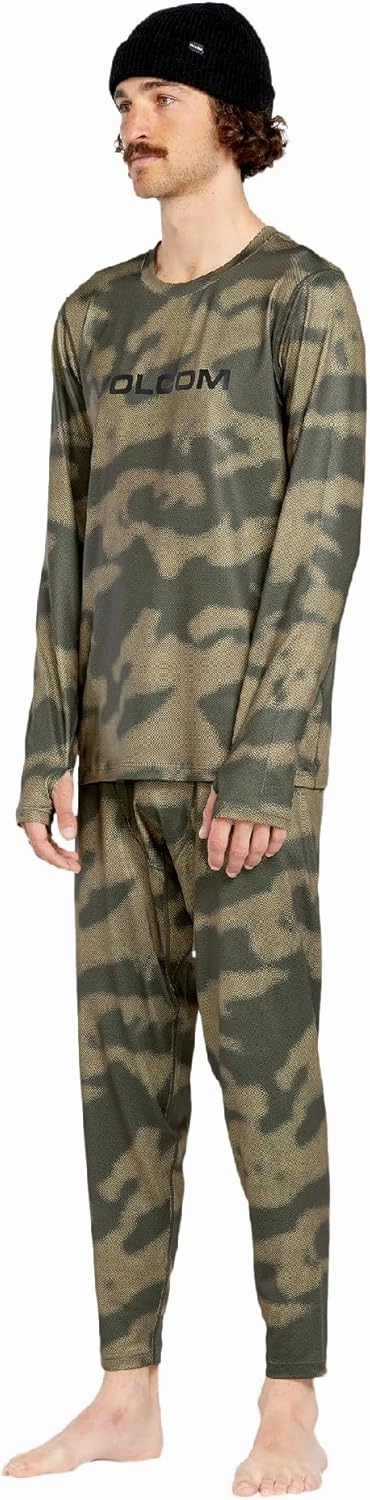 Volcom Men's V-Science Midweight Thermal Base Layer Long Sleeve Shirt