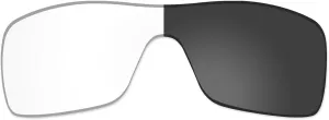 Vonxyz Lenses Replacement for Oakley Batwolf OO9101 Sunglass - Clear Black Photochromic Activated