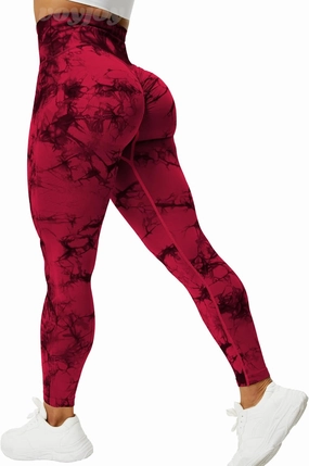 VOYJOY Seamless Leggings for Women High Waist Yoga Pants Scrunch Butt Lifting Elastic Tights