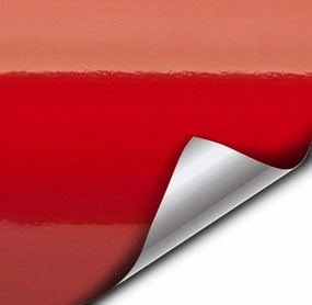 VViViD Red Gloss Car Wrap Vinyl Roll with Air Release Adhesive 3mil (3ft x 5ft)