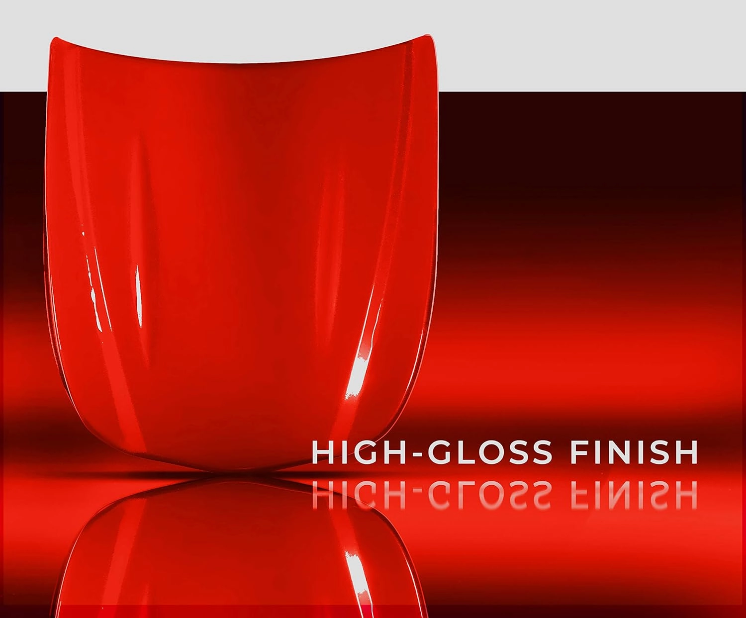 VViViD  Ultra Gloss Racing Red Vinyl Car Wrap Premium Paint Replacement Film Roll with Nano Air Release Technology, Stretchable Protective Cap Liner, Self Adhesive (1.5ft x 5ft)