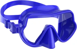 W WSTOO Full Silicone Swimming Goggles with Nose Cover,Panoramic View Antiglare Tempered Glass Snorkel Mask Anti-Fog&Leak for Swim Snorkeling Scuba Diving