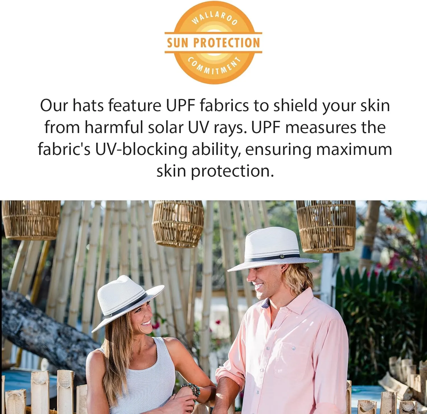 Wallaroo Hat Company Women’s Kristy Fedora – UPF 50 , UV Sun Protection, Sun Hat, Packable Design, Adjustable, Medium Size