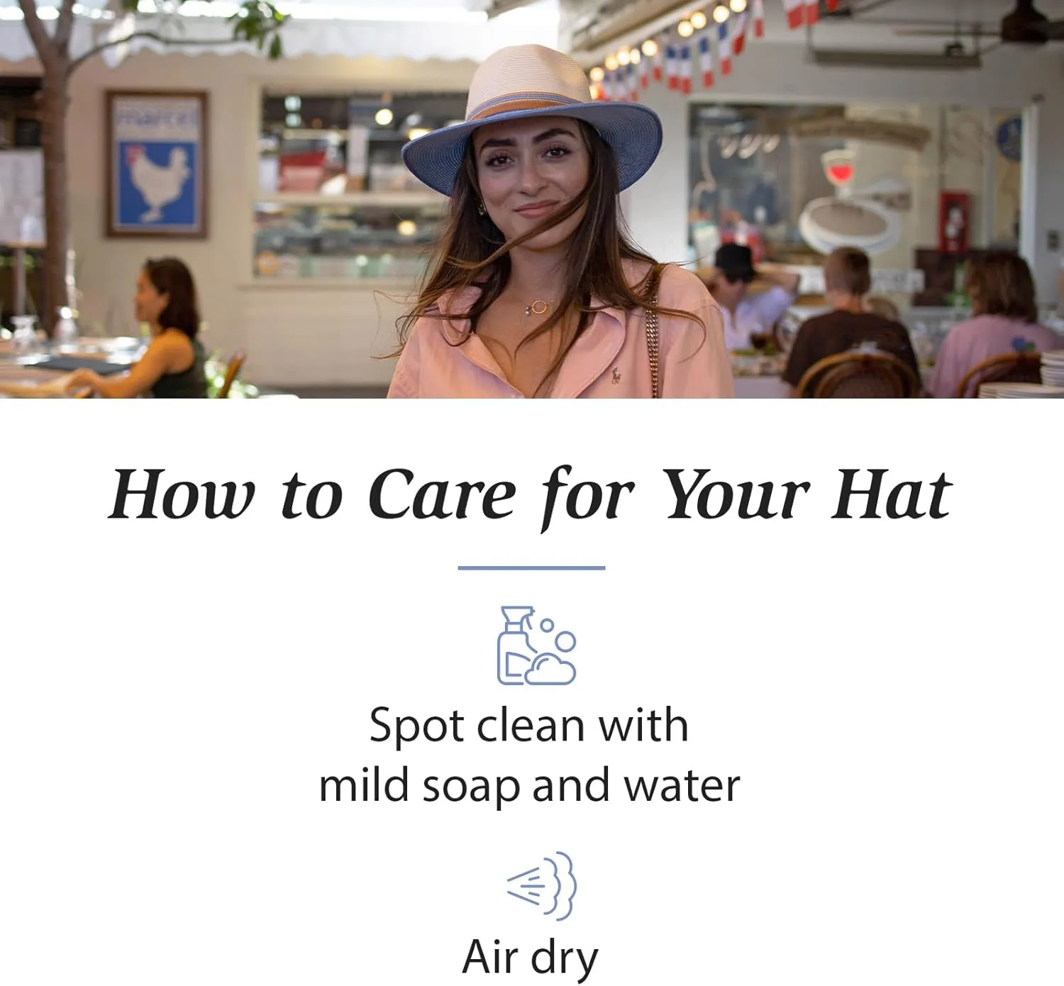 Wallaroo Hat Company Women’s Kristy Fedora – UPF 50 , UV Sun Protection, Sun Hat, Packable Design, Adjustable, Medium Size
