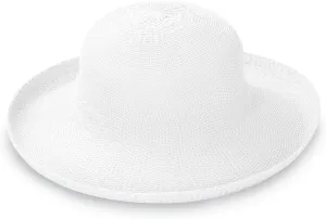 Wallaroo Hat Company Women’s Victoria Sun Hat – UPF 50  UV Protection, Wide Brim, Medium Size, Packable & Adjustable Sun Hat