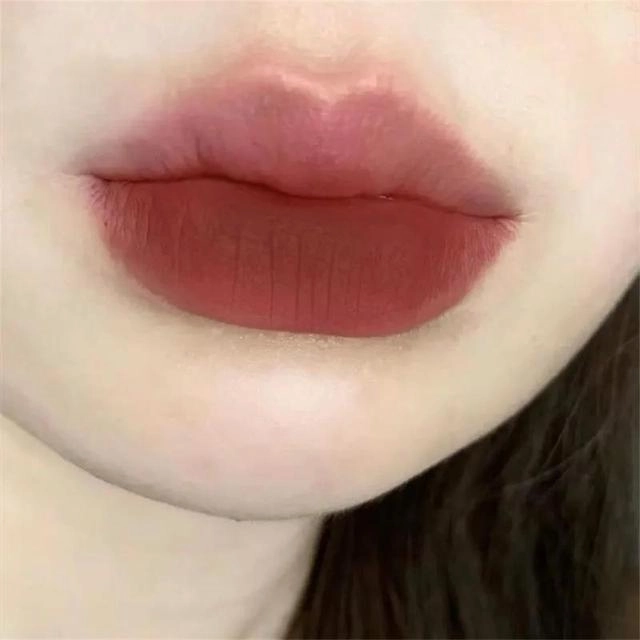 Warm Mist Peach Heart Matte Lip Gloss