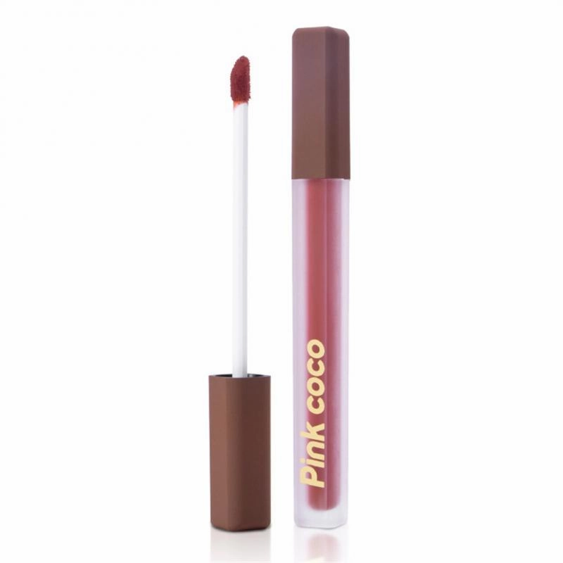 Warm Mist Peach Heart Matte Lip Gloss