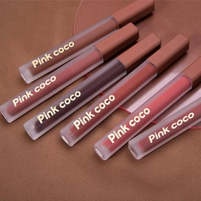 Warm Mist Peach Heart Matte Lip Gloss