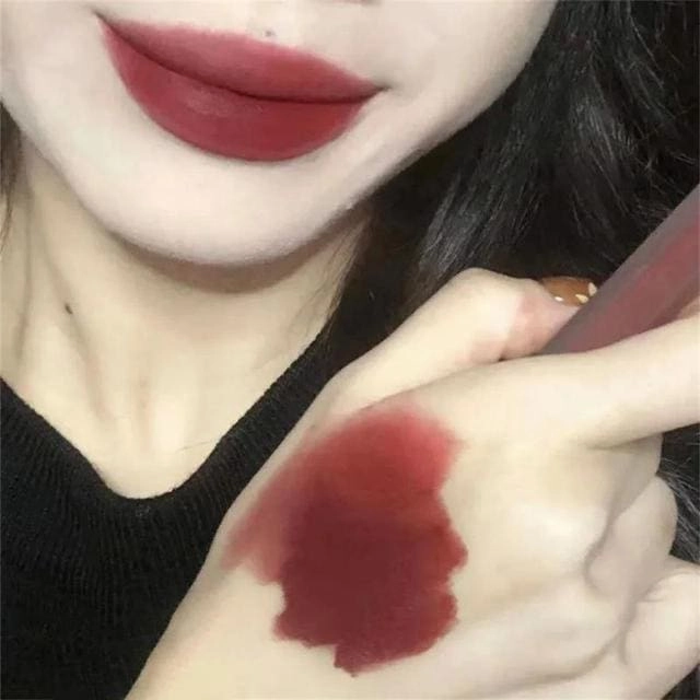 Warm Mist Peach Heart Matte Lip Gloss
