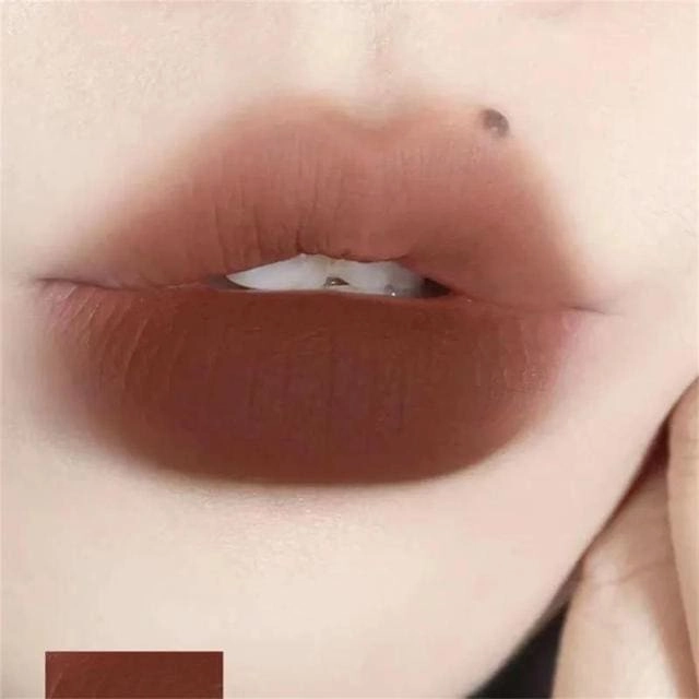 Warm Mist Peach Heart Matte Lip Gloss