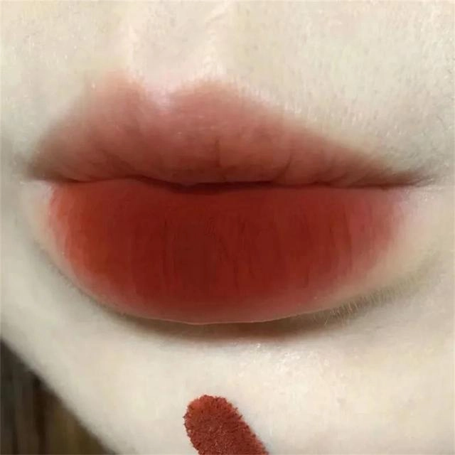 Warm Mist Peach Heart Matte Lip Gloss
