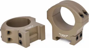 WARNE HyperLite Picatinny-Style Rings (Dark Earth, 1" Medium)