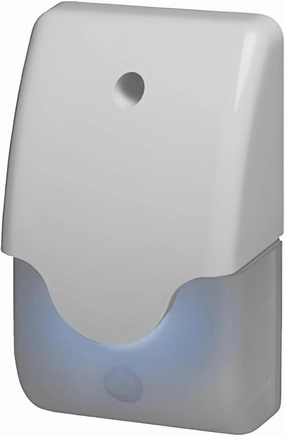 WBox Technologies 0E-SRNSTROBT Indoor/Outdoor Tamperproof Siren Strobe, Single Tone, Blue Strobe, Weather Resistant, Ivory and Clear Colors, 140mA at 12VDC