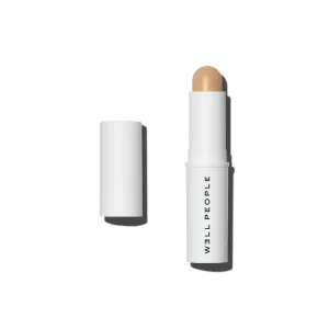 Well People Supernatural Complexion Stick Foundation   Concealer, Buildable, Light-to-Medium Coverage, Soft Matte Finish, Lightweight   Hydrating, Multi-Use, Vegan & Cruelty-Free, 18 Light Warm