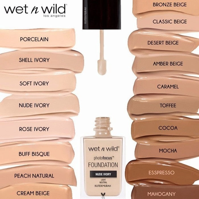 Wet n Wild Photo Focus Foundation Matte Nude Ivory