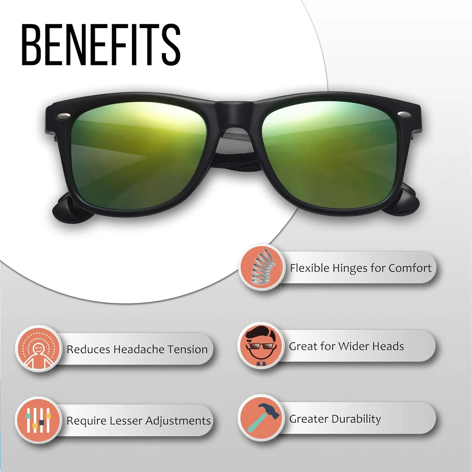 Wholesale Unisex 80's Retro Classic Sunglasses - 100% UV Protection Bulk Sunglasses for Adults & Teens - Pack of 4