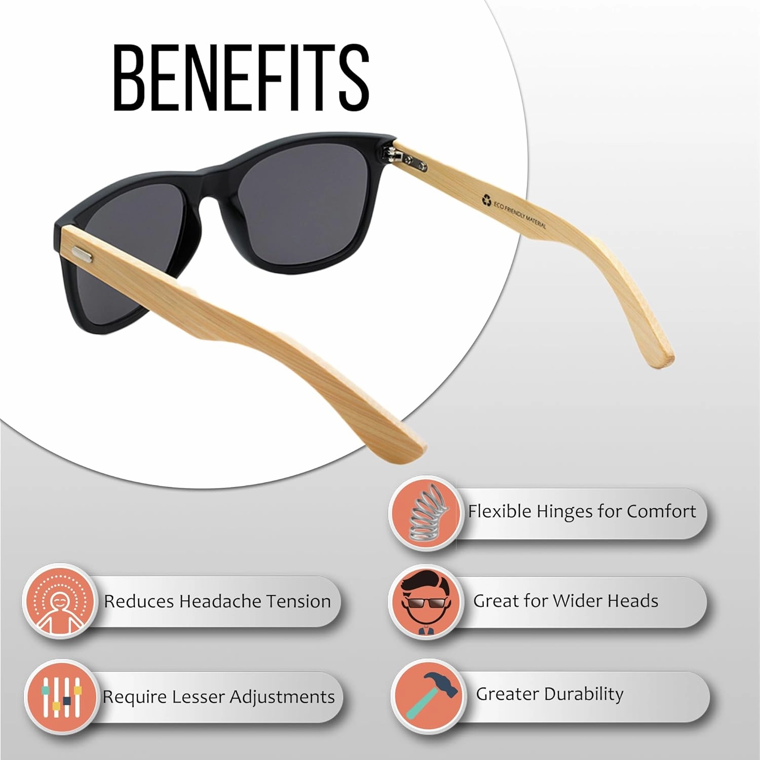 Wholesale Bamboo Sunglasses Retro 80's Wood Sunglasses Men-Cool Sunglasses for Men & Women-10 Pack