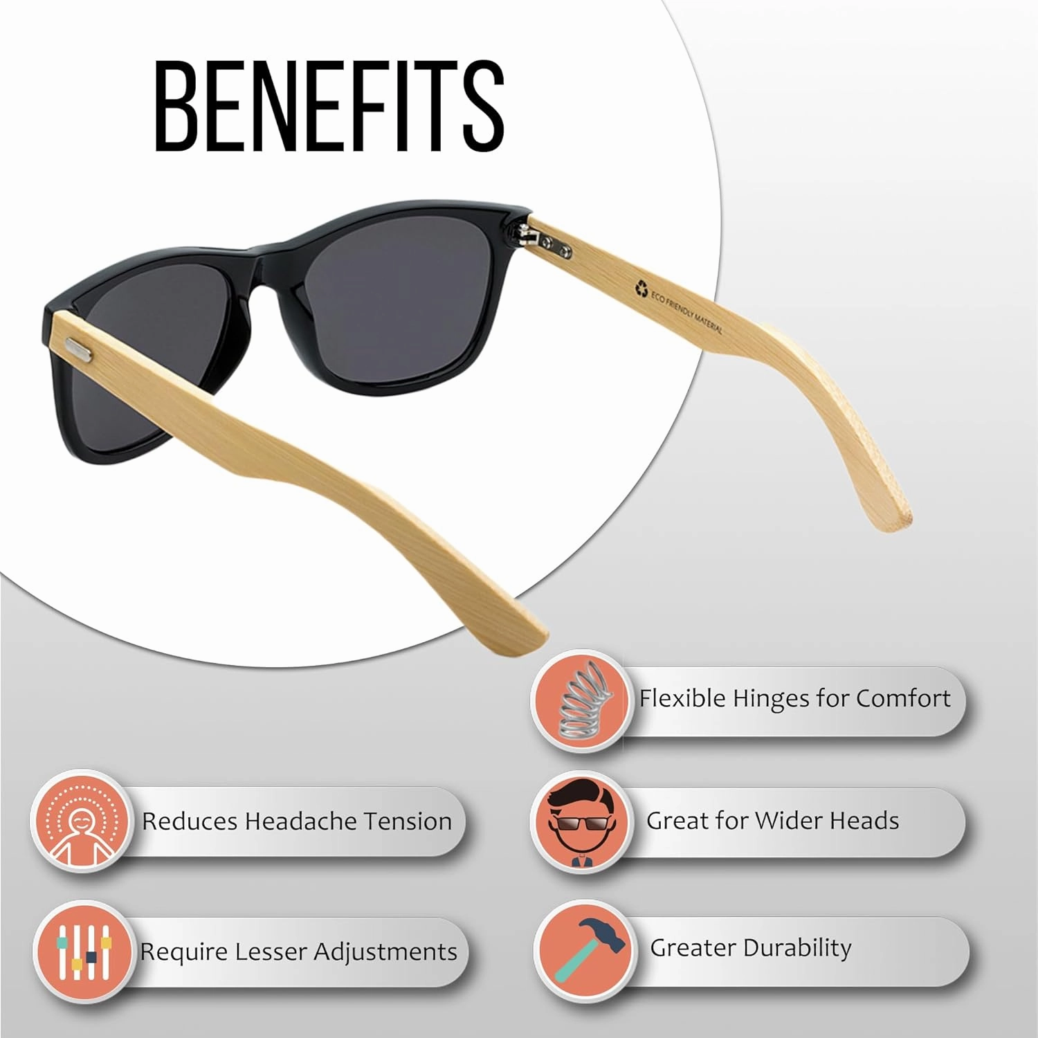 Wholesale Bamboo Sunglasses Retro 80's Wood Sunglasses Men-Cool Sunglasses for Men & Women-10 Pack