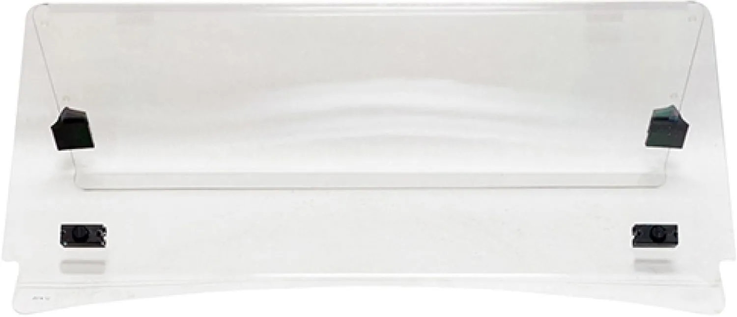 Windshield, Impact Modified Clear 2 Piece, E-Z-Go ST/Workhorse