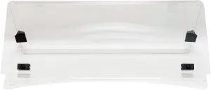 Windshield, Impact Modified Clear 2 Piece, E-Z-Go ST/Workhorse