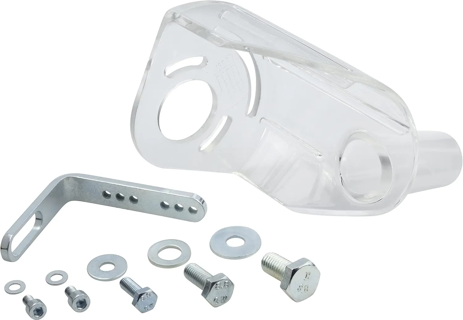 wolfcraft Extraction Hood for Angle Grinder I 4399000 I for Reliable dust Removal for Safe Woodworking