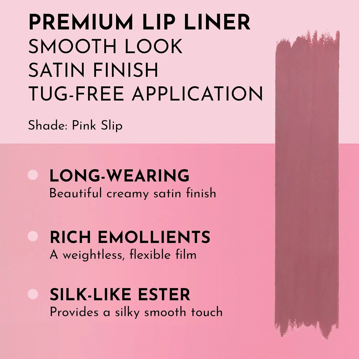 Women's Forget the Filler Definer Liner, Pink Slip, 0.04 Ounce
