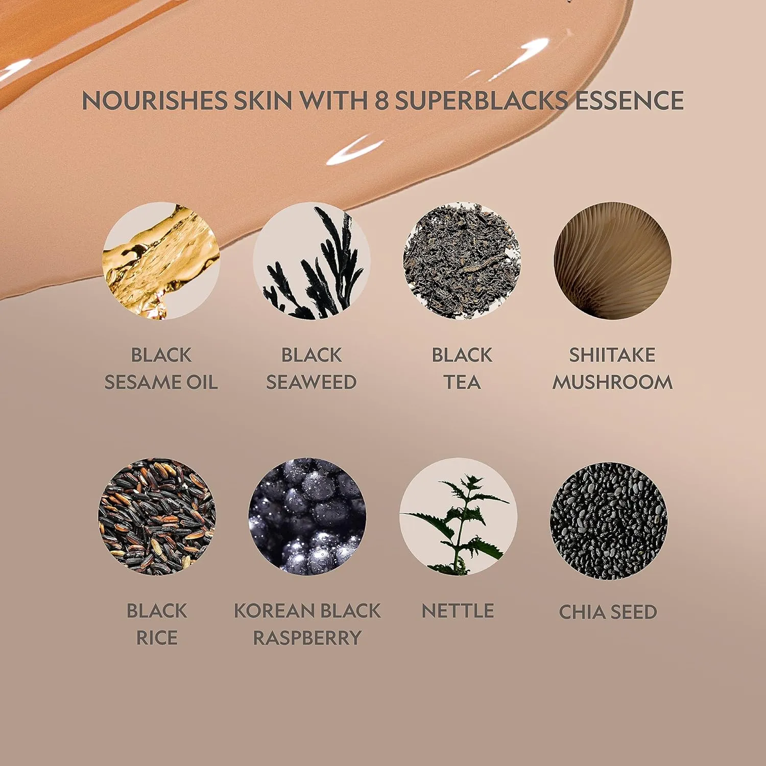 YENSA Serum Foundation Makeup - Super Silk Full Coverage Foundation Enriched with Peptides, Vitamin C & Ferulic Acid to Help Reduce Fine Lines, Wrinkles & Dark Circles - Medium 1 (1 oz)
