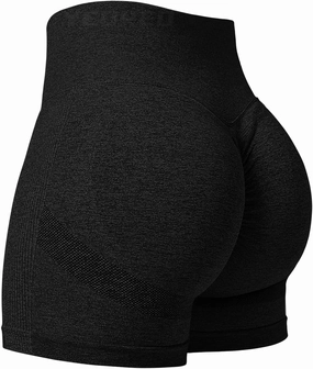 YEOREO Professional Women Workout Shorts 3.6" Scrunch Shorts Seamless High Waisted Contour Gym Yoga Biker Shorts