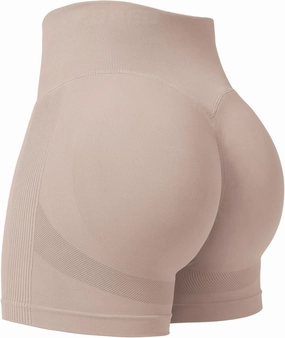YEOREO Professional Women Workout Shorts 3.6" Scrunch Shorts Seamless High Waisted Contour Gym Yoga Biker Shorts