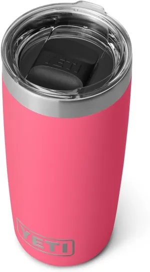 YETI Rambler 10 oz Tumbler, Stainless Steel, Vacuum Insulated with MagSlider Lid, Tropical Pink